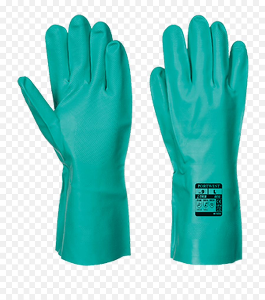 Portwest A810 Nitrosafe Chemical Gauntlet - Portwest A810 Emoji,Flocked Real Tree Smile Emoticon