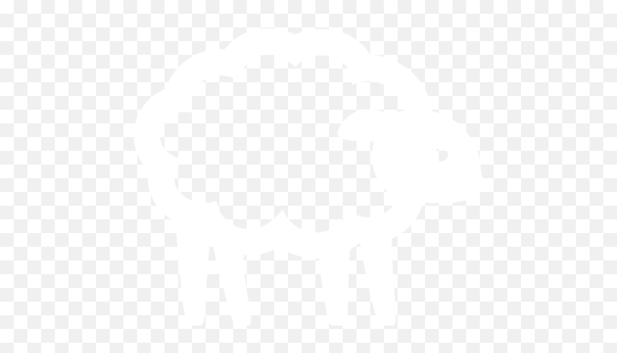 White Sheep Icon - White Sheep Icon Png Emoji,Sheep Emoticon