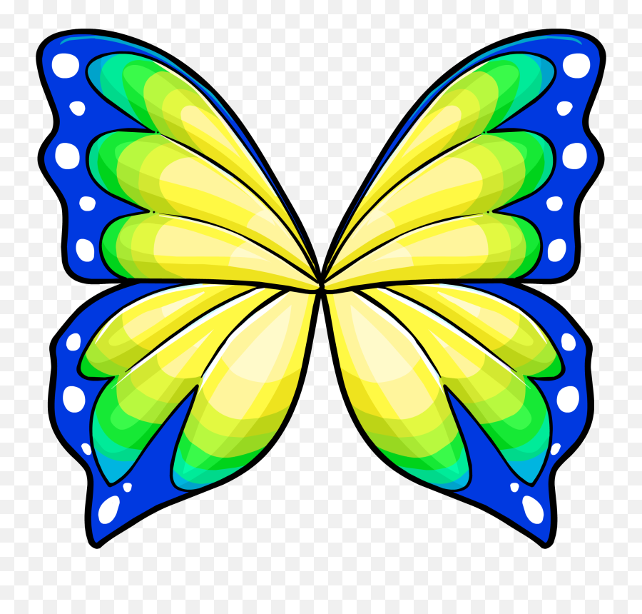 Green Butterfly Wings Club Penguin Wiki Fandom - Butterfly Wings Drawing Emoji,Where To Find Butterfly Emojis