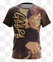 Naruto Gaara New Look Unisex 3d T - Çorum Demer Koleji Forma Emoji,Gaara Softer Emotions
