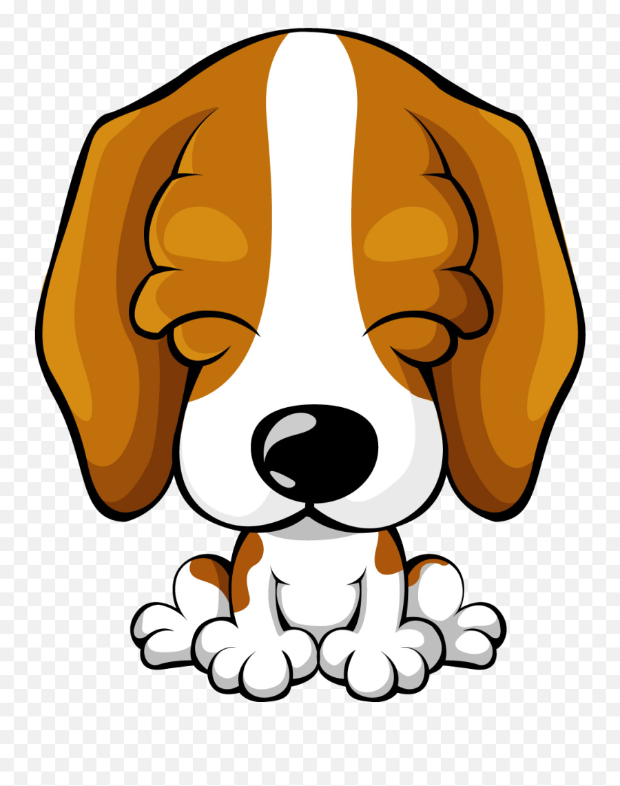 Beagle Clipart Pup - Transparent Beagle Dog Clipart Emoji,Basset Hound Emoji
