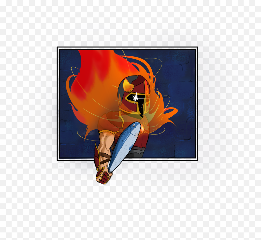 Fire Knight - Fictional Character Emoji,Breath Of Fire 2 Emotion Gem