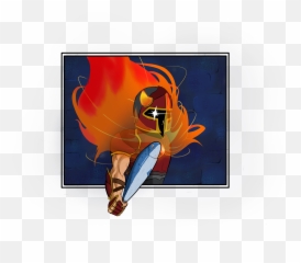 Fire Knight - Fictional Character Emoji,Breath Of Fire 2 Emotion Gem