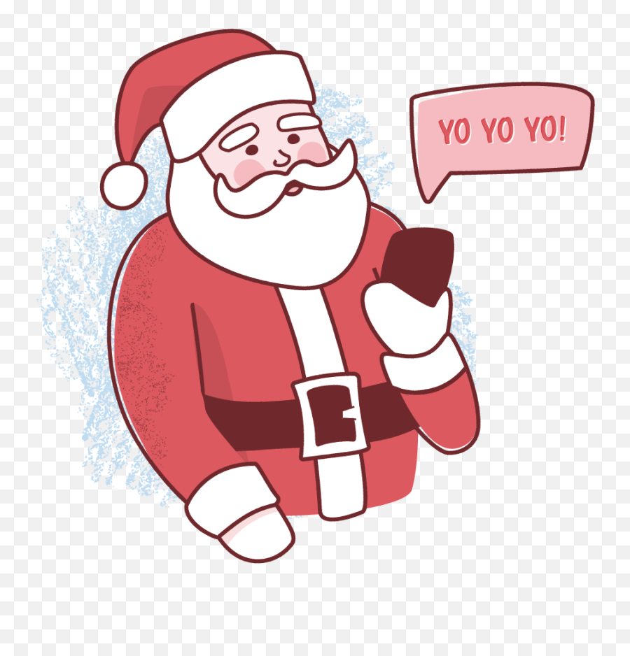 How To Text Santa - Powered By Zipwhip Santa Claus Emoji,Happy Christmas Eve Emoji