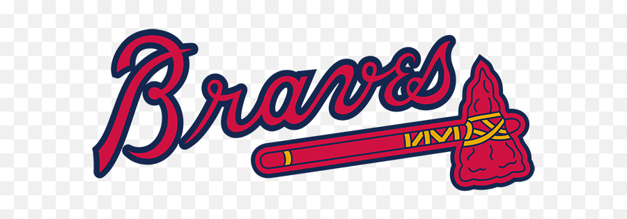 Atlanta Braves Tomahawk - Mlb Atlanta Braves Logo Emoji,Tomahawk Emoji