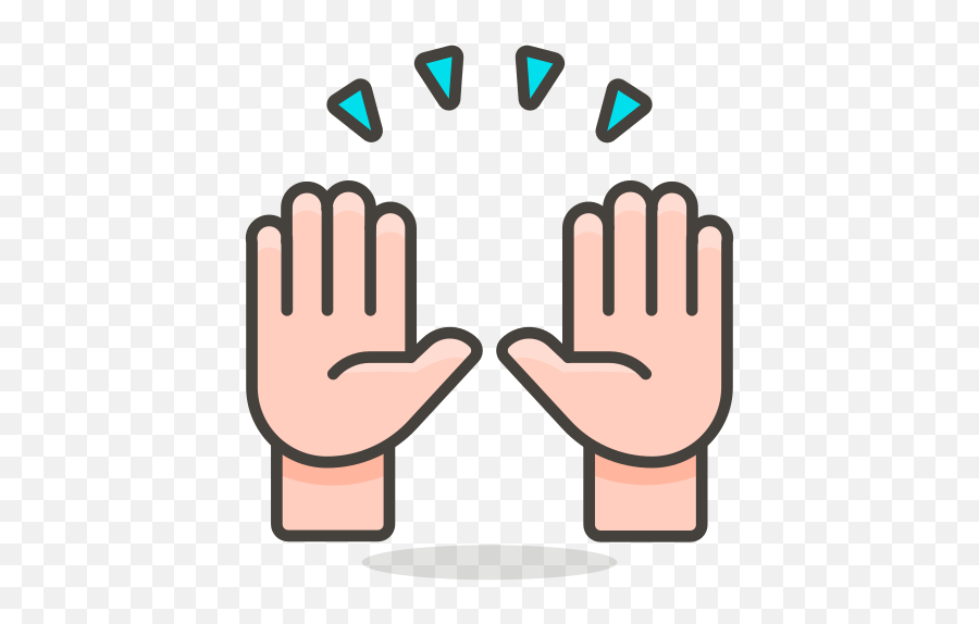 Raising Hands Free Icon Of 780 Free - Emoji De Manos Arriba,Girl Raising Hand Emoji