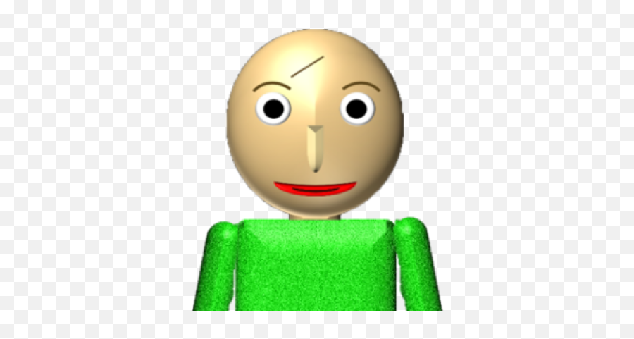 Characters Png And Vectors For Free Download - Dlpngcom Old Baldi Emoji,Fortnite Bush Emoticon