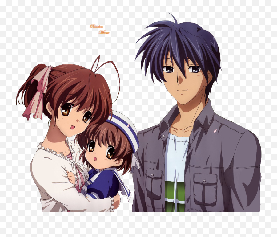 Anime Tear Png - Copie Clannad Nagisa Tomoya And Ushio Tomoya Nagisa And Ushio Emoji,Anime Emoji Copy And Paste