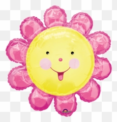 29 Supershape Chatterbox Pink Flower Balloon Bargain Emoji,Slitherio With The Emoji Face