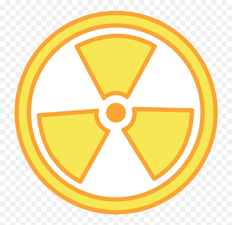 Free Clipart Radioactive Warning Flooredmusic Emoji,Radiation Symbol Emoticon