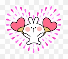 Spoiled Rabbit Summer By Binh Pham Emoji,White Rabbit Emoticon Itunes
