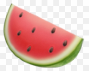 Watermelon Melon Emoji Ios Iosmoji - Girly,Melon Emoji
