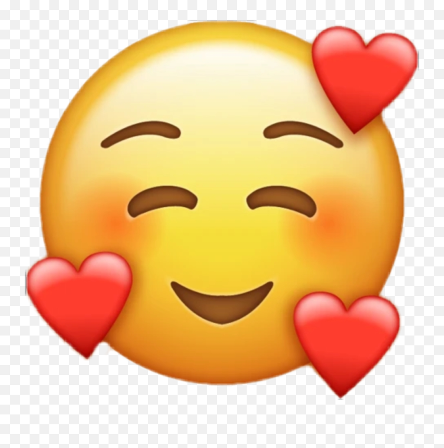 Pin De Lisa R Em Png Love Emoji - Smiling Face With Hearts Png,R Emoji