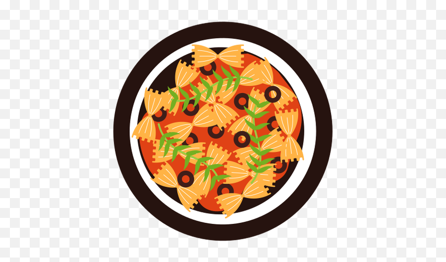Farfalle Pasta Dish Illustration Transparent Png U0026 Svg Vector Emoji,Pasta Emojii