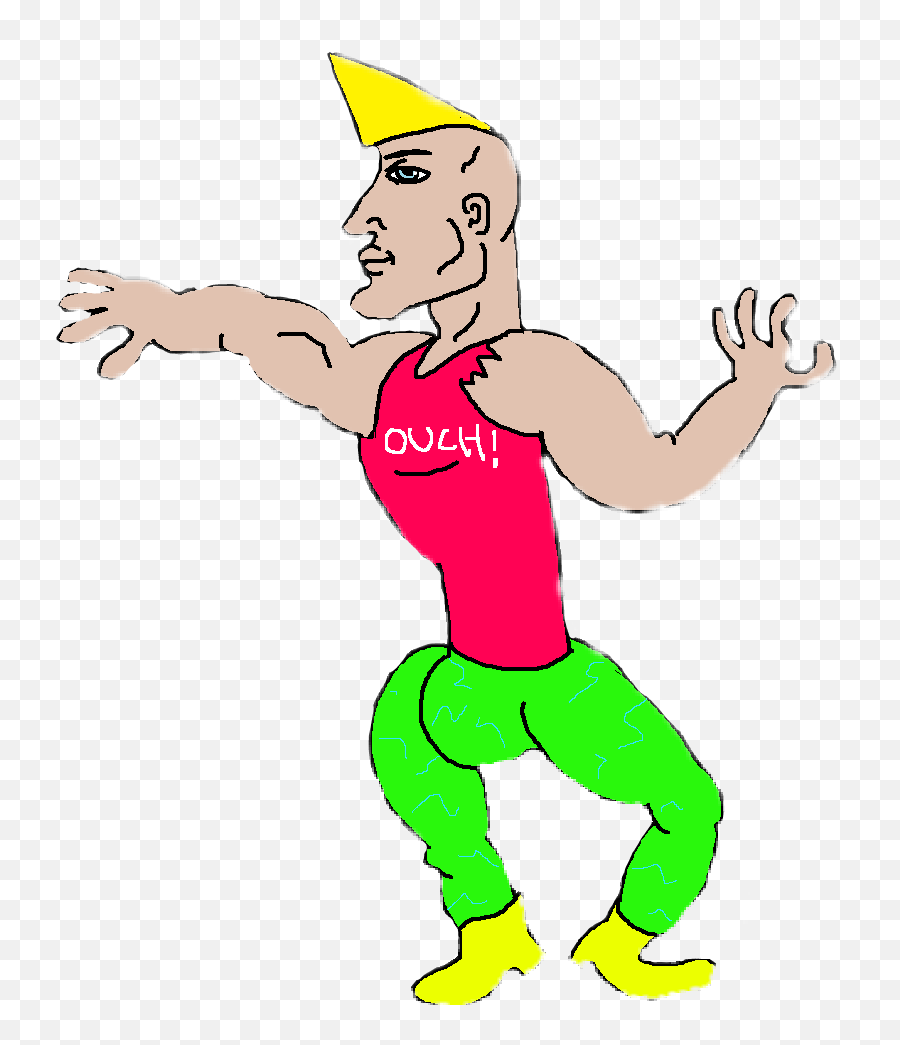 Chad Sticker - Chad Thundercock Emoji,Chad Emoji