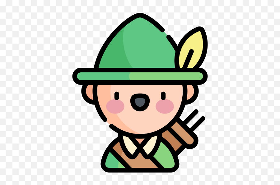 Robin Hood - Free People Icons Emoji,Leprechaun Emoji