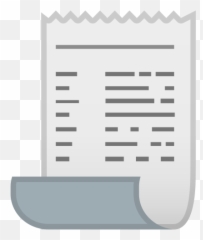 Receipt Emoji,Wagon Emoji