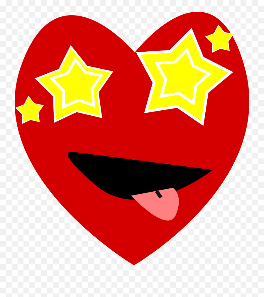 Heart Emoji - Starry Eye Clipart,Starry Eyes Emoji