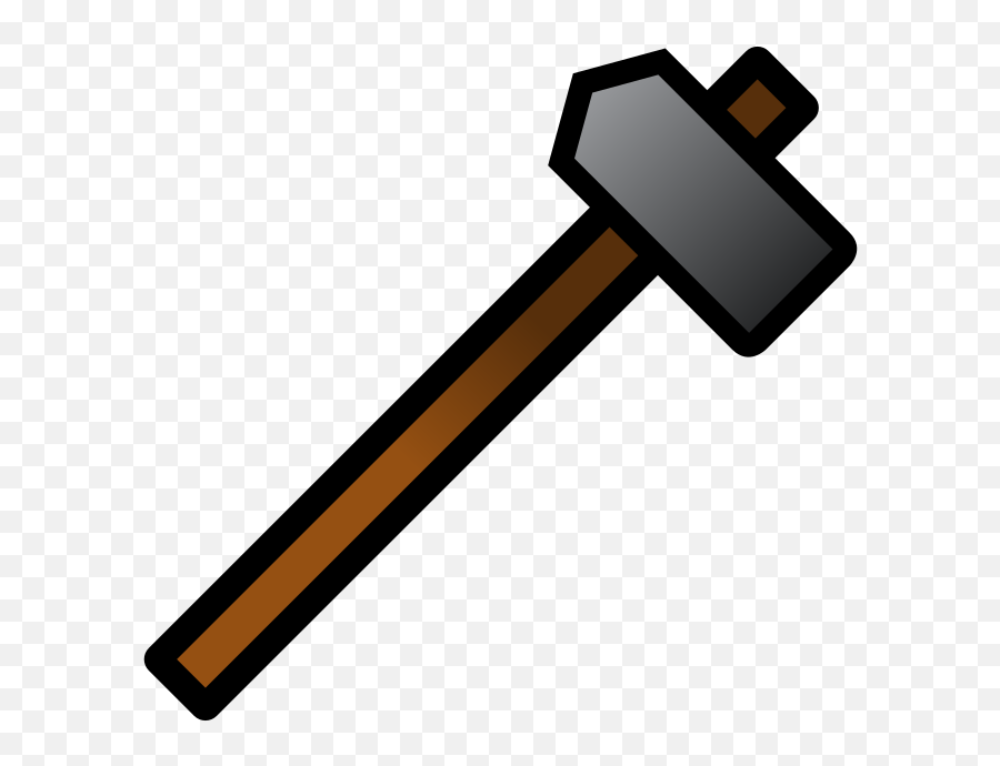 Stone Hammer - Stone Hammer Surviv Io Clipart Full Size Stone Hammer Surviv Io Emoji,Thor Hammer Emoji