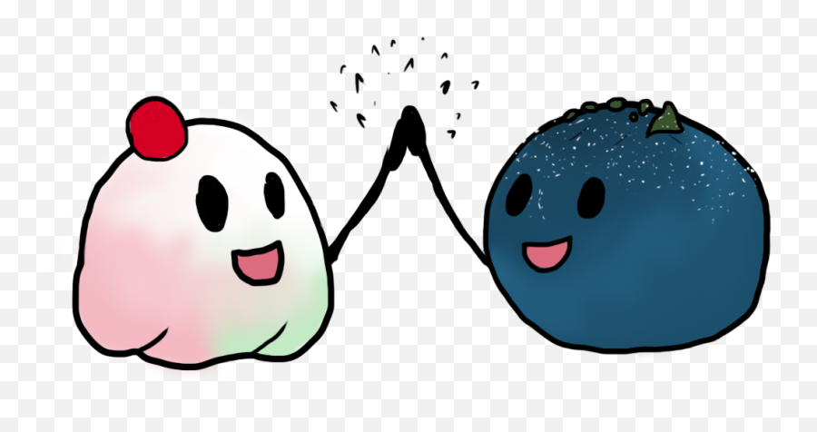 Mochi Making At Uh Hilo - Dot Emoji,Cute Japanese Emoticon