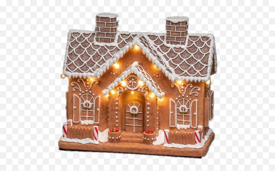 Gingerbread House Sticker Challenge On Picsart - Led Gingerbread House Emoji,Gingerbread Emoji