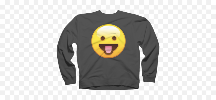 Shop Bortoniau0027s Design By Humans Collective Store Page 1 - Sweater Emoji,Emoji With Tongue Sticking Out