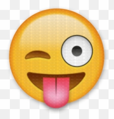 Emoji Drole - Picmix Winking Tongue Out Emoji Png,Belle Emoji