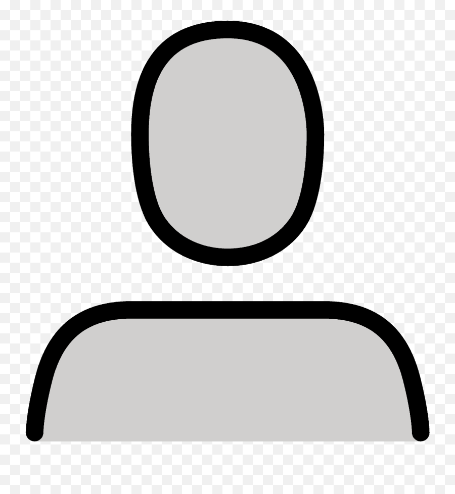Bust In Silhouette - Emoji,Silhouette Emoji