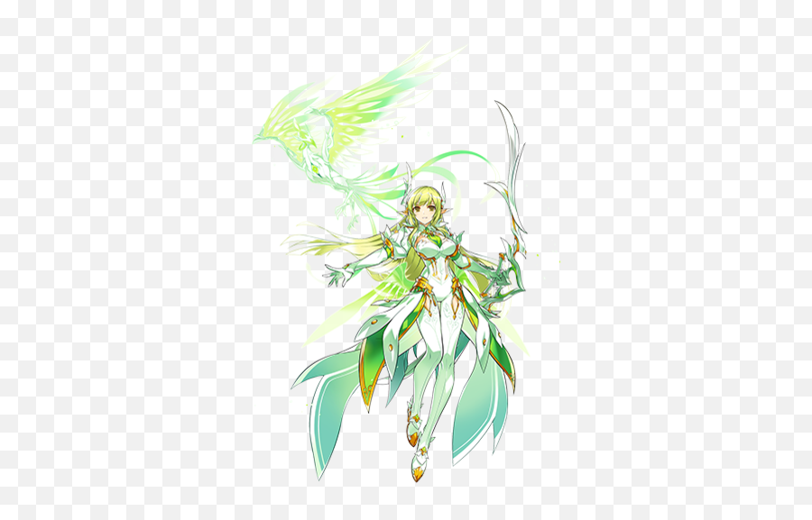 Elsword Playable Characters 1 - Elsword Rena Daybreaker Fanart Emoji,Elsword Emotion Commands