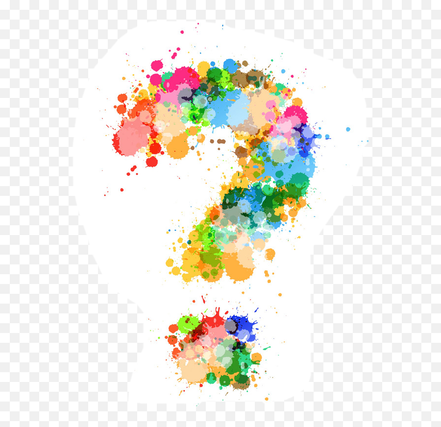 Question Mark Sticker By Íttê Mš Øgìçã - Question Mark Icon Colourful Emoji,Cant See Emojis Only See Question Marks