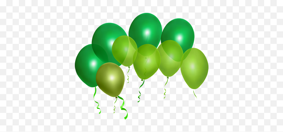 100 Free Green Balloons U0026 Birthday Illustrations - Pixabay St Patricks Day Balloons Transparent Emoji,Birthday Balloons Emoticons