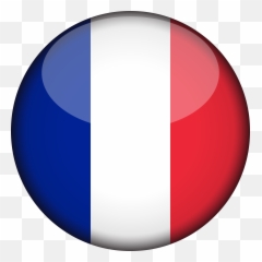 France Flag Round Emoji,French Flag Emoji