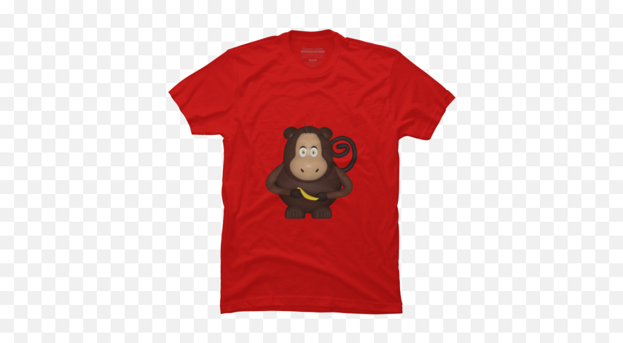 Red Monkey T - My Name Is Byf Emoji,War Over Monkey Emojis