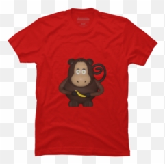 Red Monkey T - My Name Is Byf Emoji,War Over Monkey Emojis