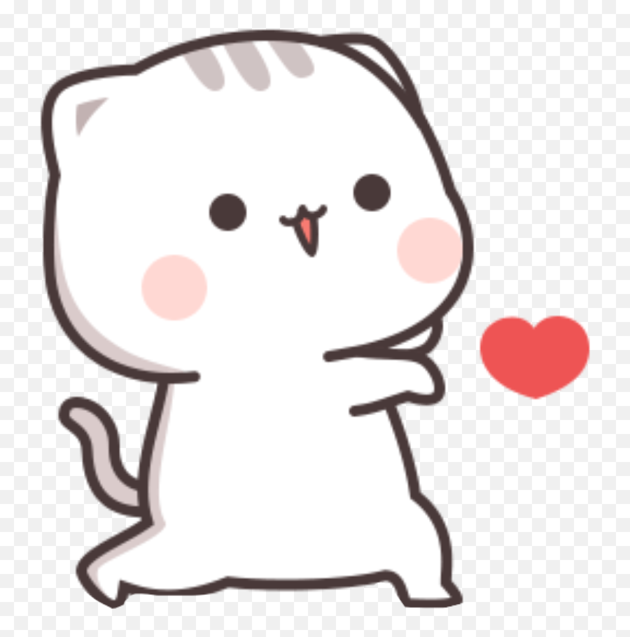 Kitty Kitten Cat White Kawaii Sticker By Sftyoons Emoji,Free Kitten Emojis Anime