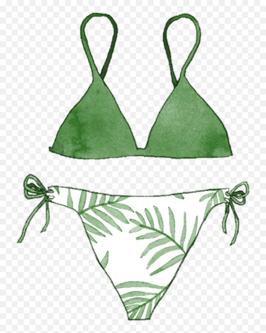 Swimsuit Bottom Clipart - Full Size Clipart 3718869 Bikini Clip Art Png Emoji,Target Girls Emoji Bathing Suit