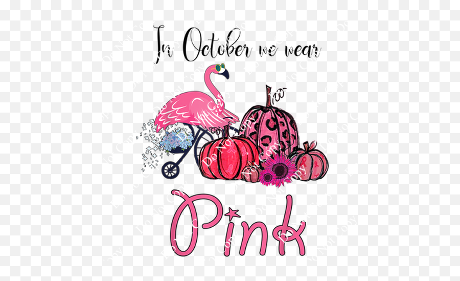 Hamb Halloween 6 - Creative Design U0026 Supply Llc October We Wear Pink Pumpkin Emoji,The Rock Emotion Printable