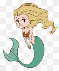 Free Mermaid Clipart Free Images 2 2 - Clipartix Mermaid Cartoon Empty Background Emoji,Mermaid Emoji