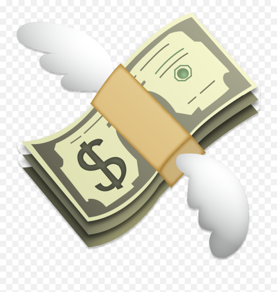 Download Money With Wings Emoji - Money Emoji Png,Money Emoji