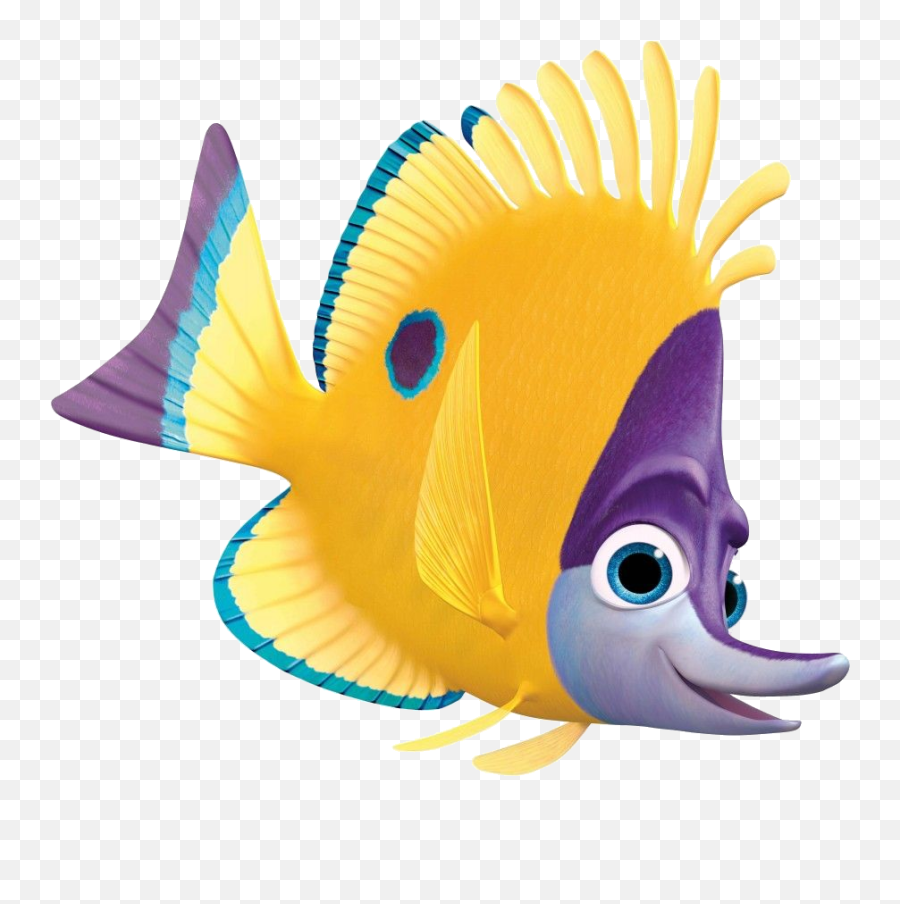 Buscando A Nemo Personajes Png - Fish Yellow Finding Nemo Emoji,Buscando A Nemo Crush Suave Emojis