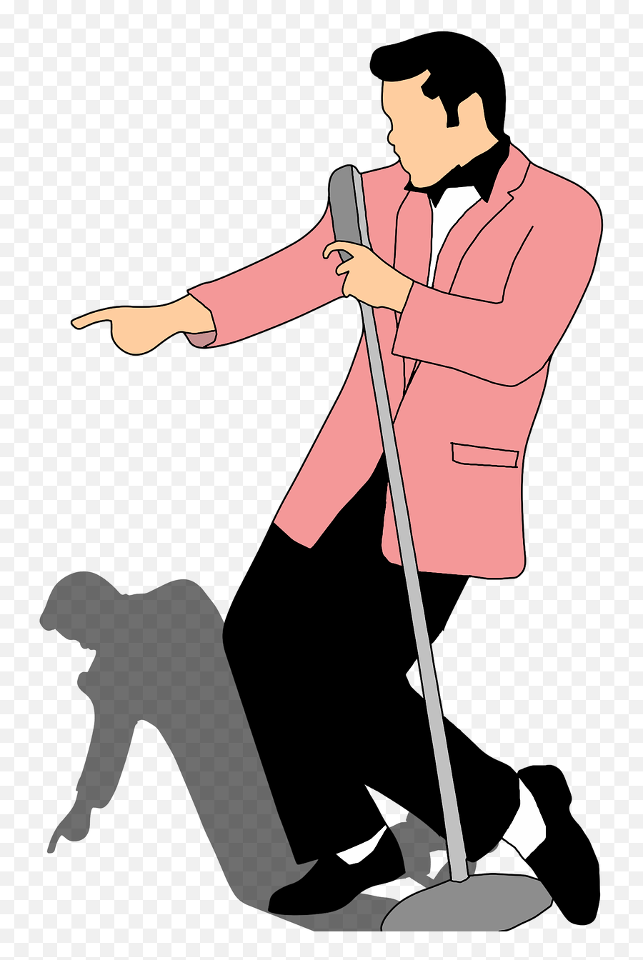 Animated Elvis Dancing Gif - Singing Stickers Emoji,Animated Dancing Emoji