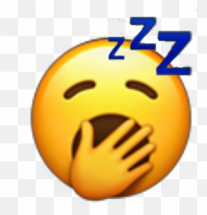 Emoji Tired Sticker - Transparent Tired Emoji,Tired Emoji