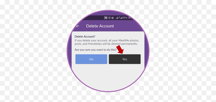 How To Delete Meetme Account Permanently Using Android App - Stmik Indonesia Padang Emoji,Appleguide Dog Emojis