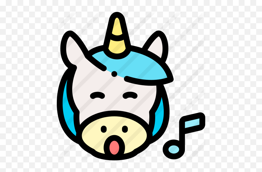 Unicorn - Dot Emoji,Unicorn Emoji Pages