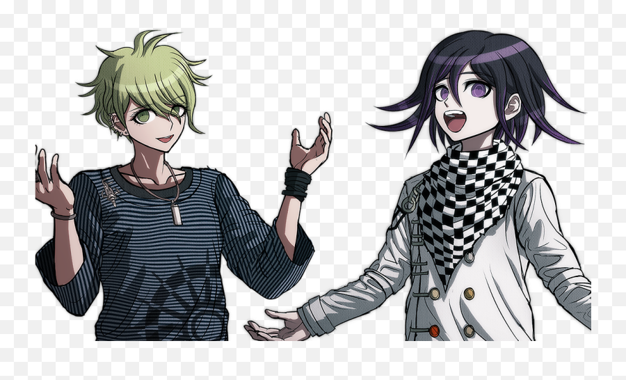 Fresh Meme - Kokichi Ouma Transparent Sprites Emoji,Keanu Reeves Meme Emotion