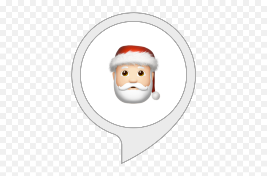 Amazoncom Santa Tracker Alexa Skills - Transparent Santa Emoji Png,Happy Christmas Eve Emoji