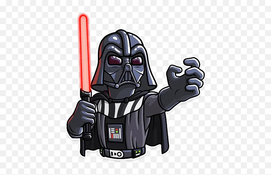 Darth Stickers Set For Telegram - Darth Vader Sticker Telegram Emoji,Emoticon Darth Vader Facebook