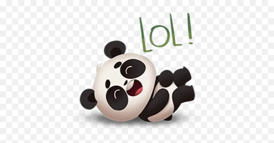 Pandau201d Stickers Set For Telegram - Dot Emoji,How To Draw A Panda Emoji