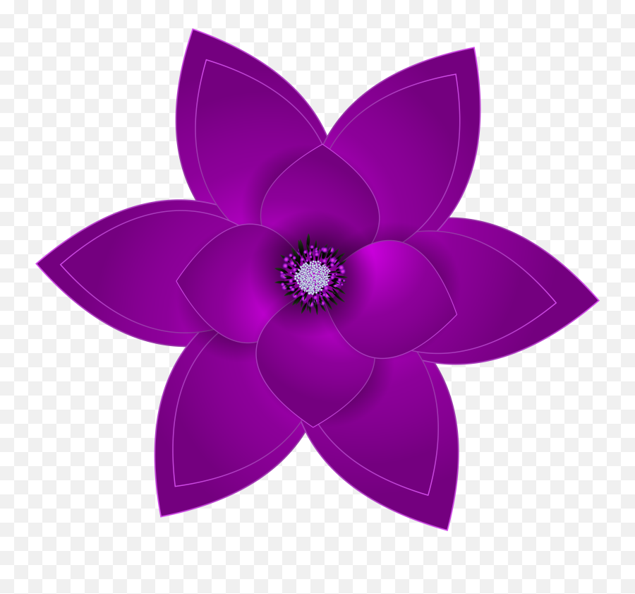 Purple Deco Flower Transparent Png Clip Emoji,Violet Flower Emoji