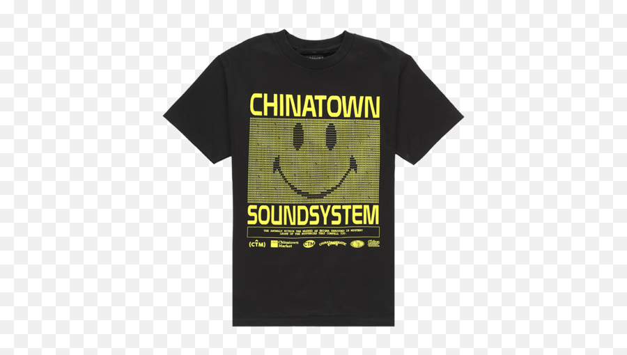 Chinatown Market Sound System T - Crash And Burn 4pf Emoji,Emoticon With Sound